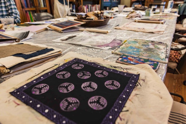 Creative Exploration with Block Printing