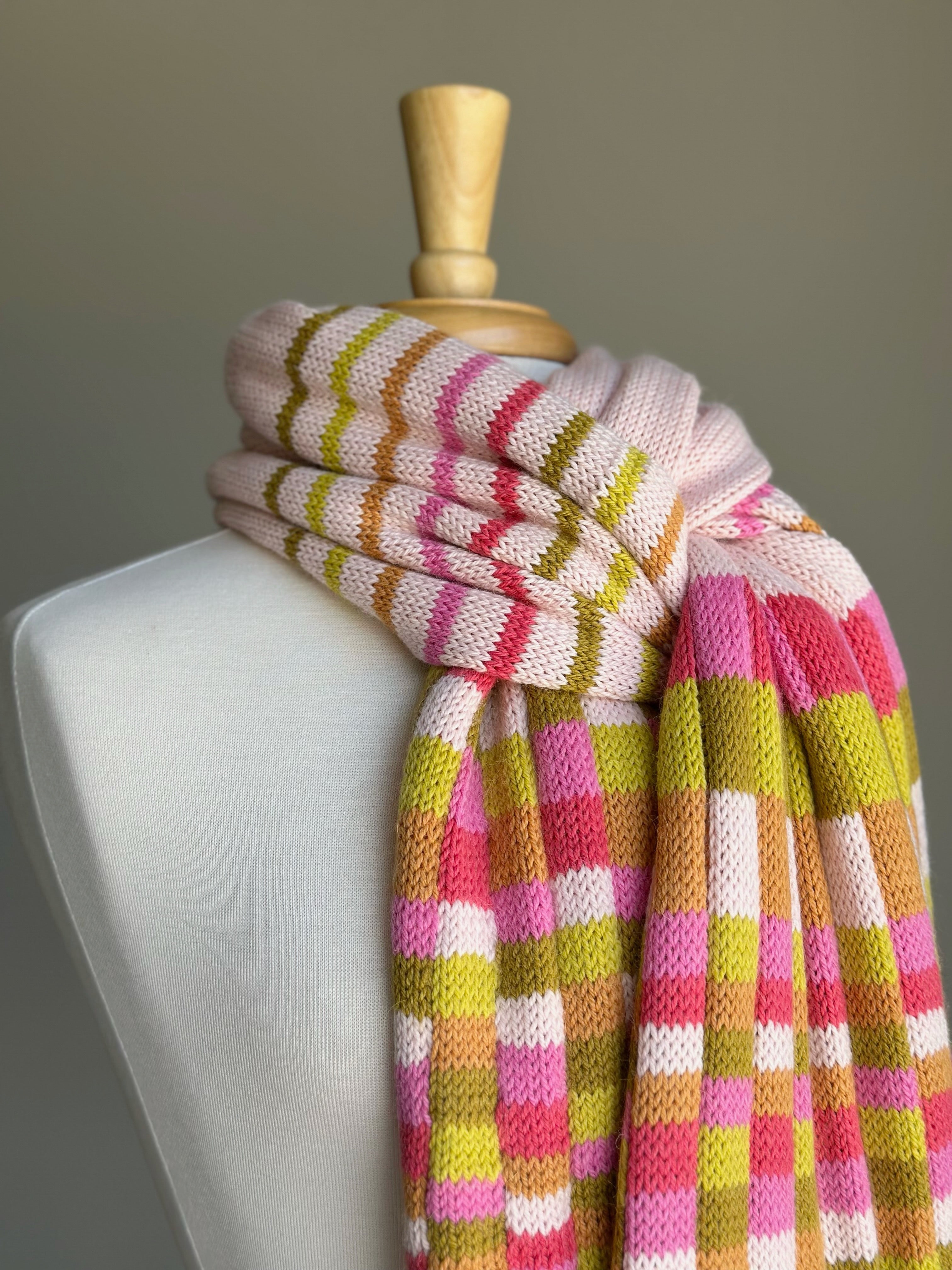 A. Opie Designs - Hayden Scarf Knitting Kit