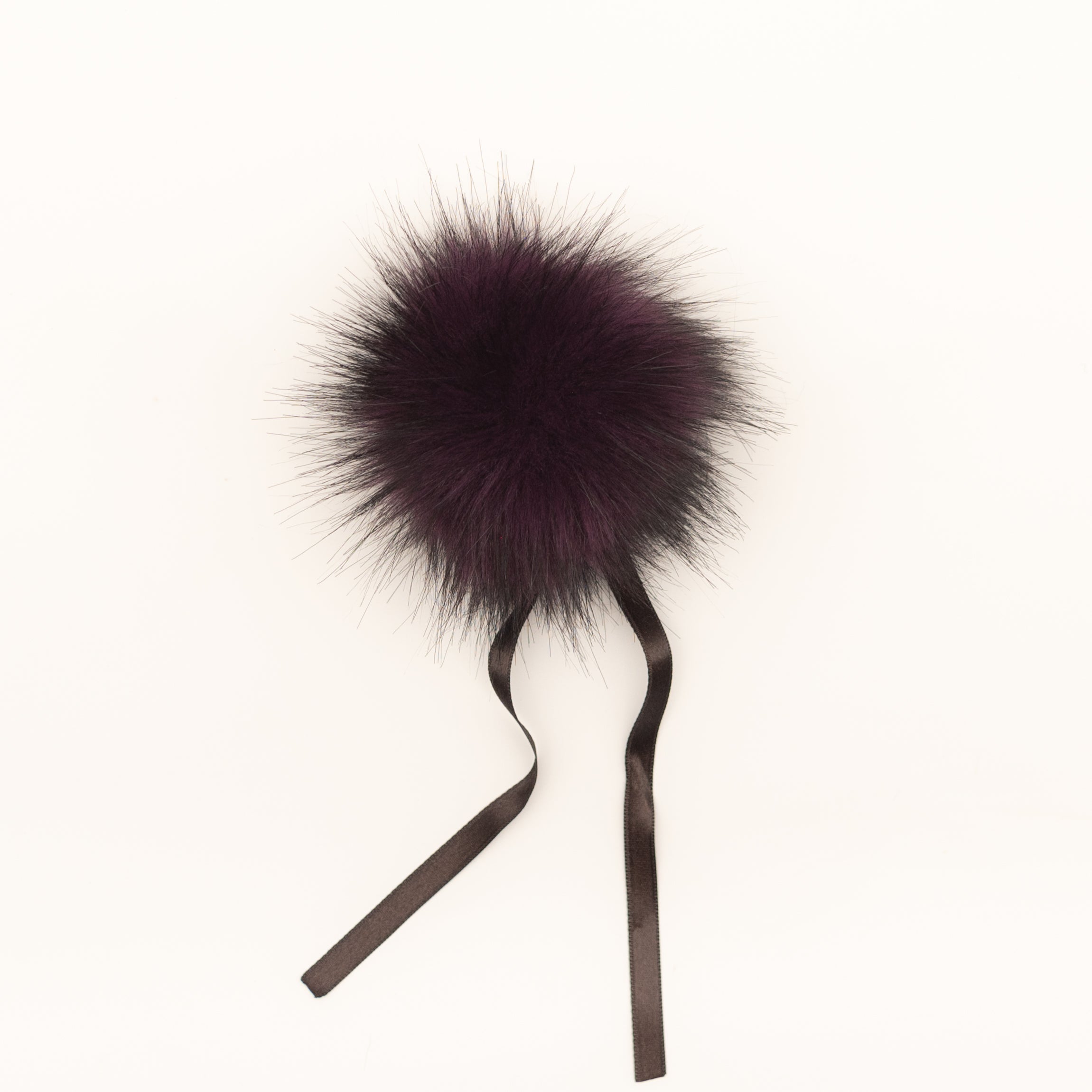 Faux Fur Pom Poms
