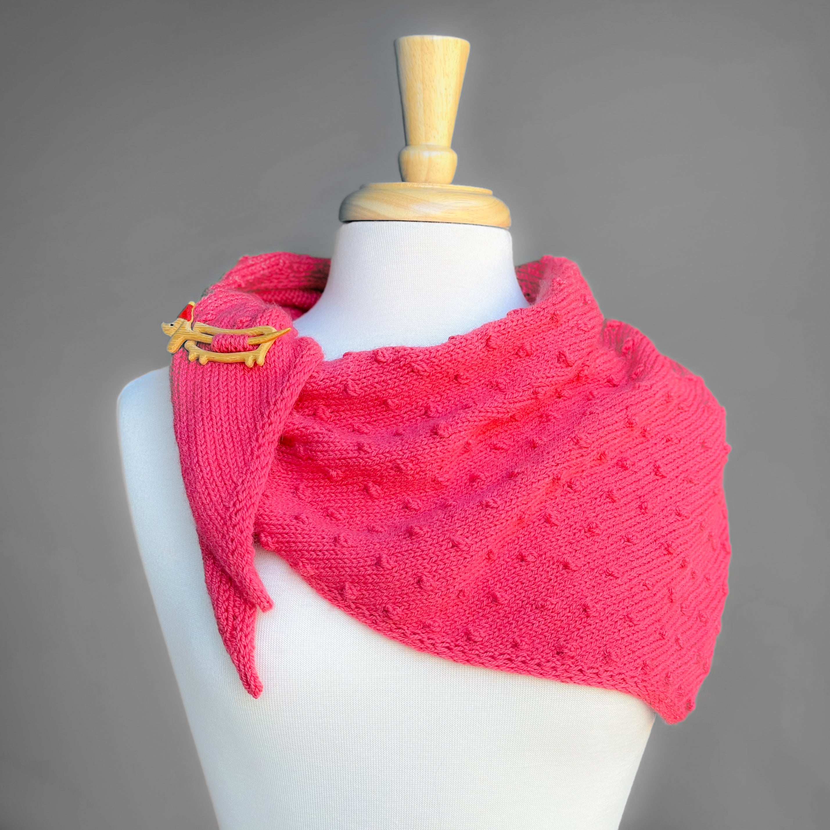 A. Opie Designs - Berry Shawl Knitting Kit
