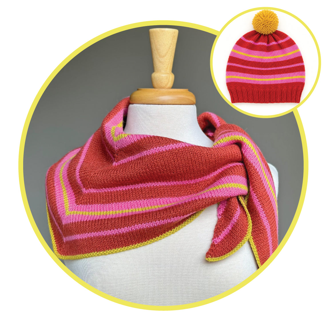 A. Opie Designs - Daphne Shawl Knitting Kit