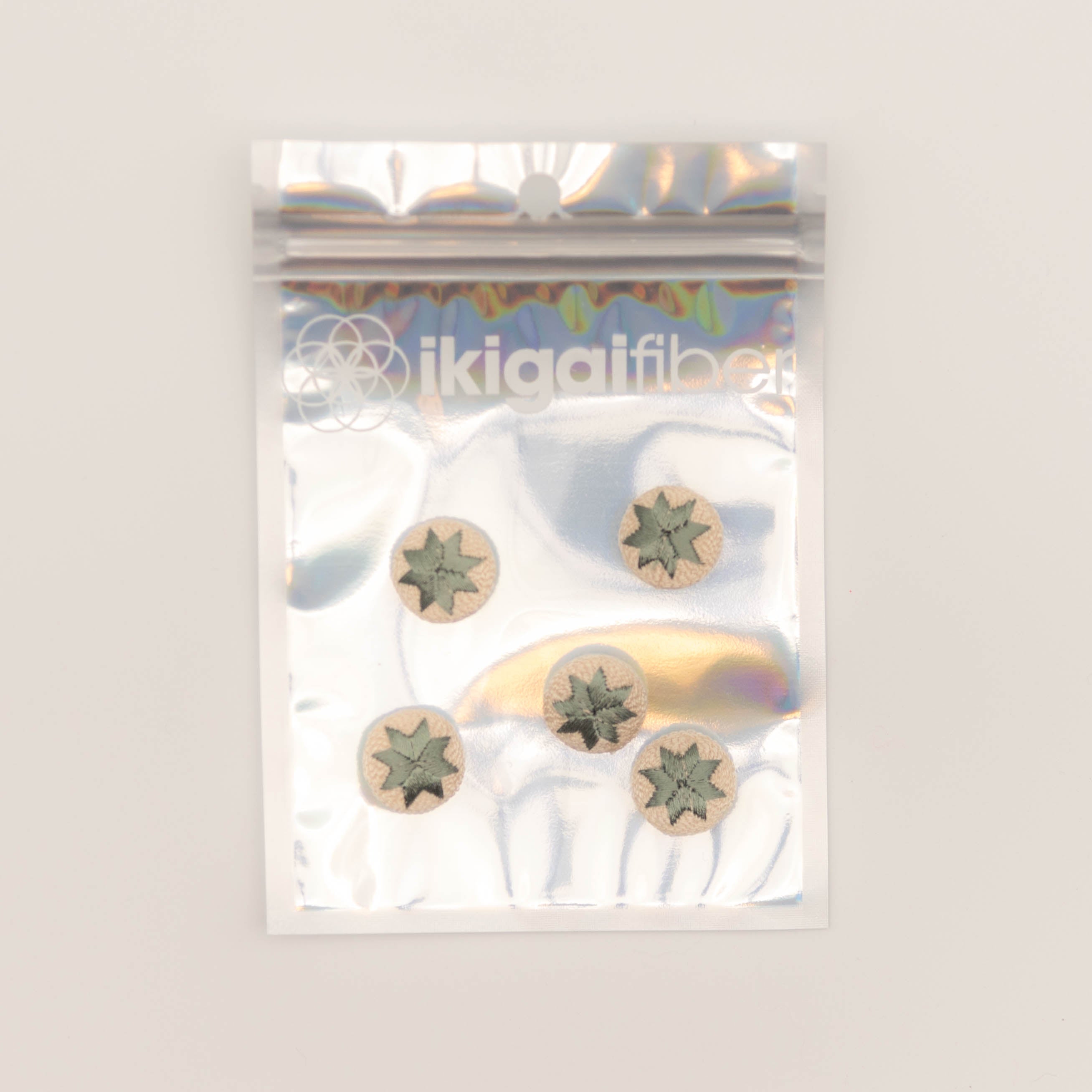Embroidered Buttons