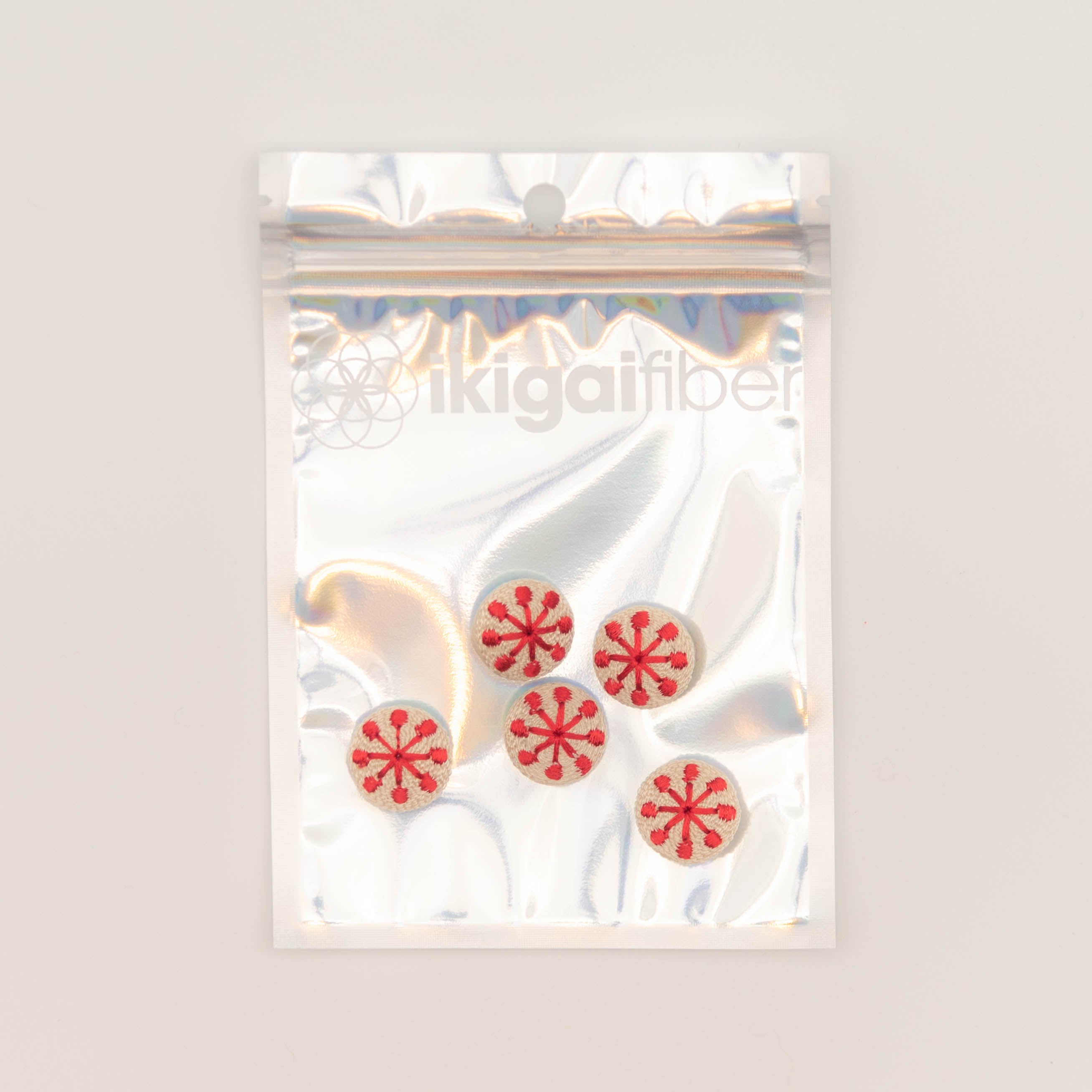 Embroidered Buttons