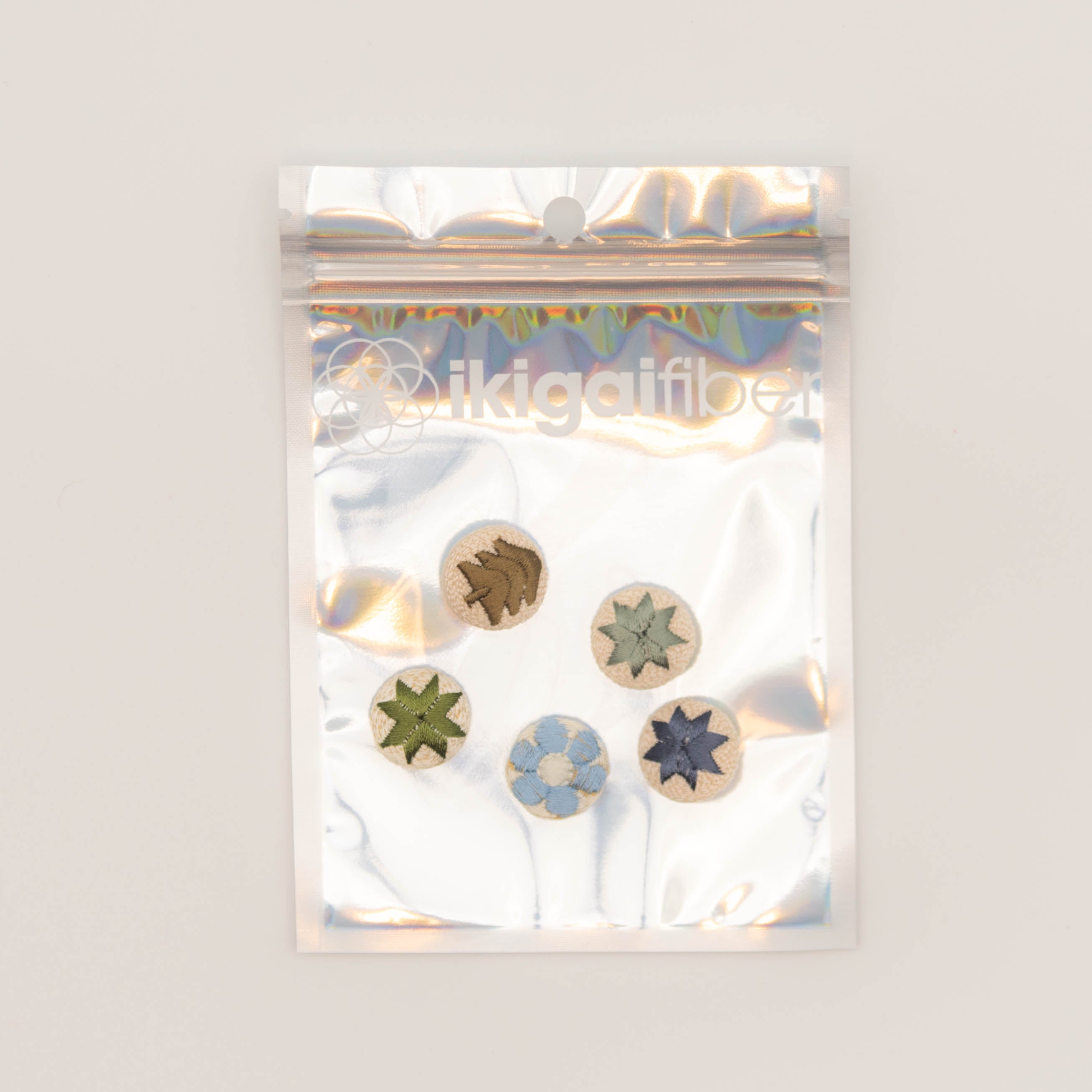 Embroidered Buttons