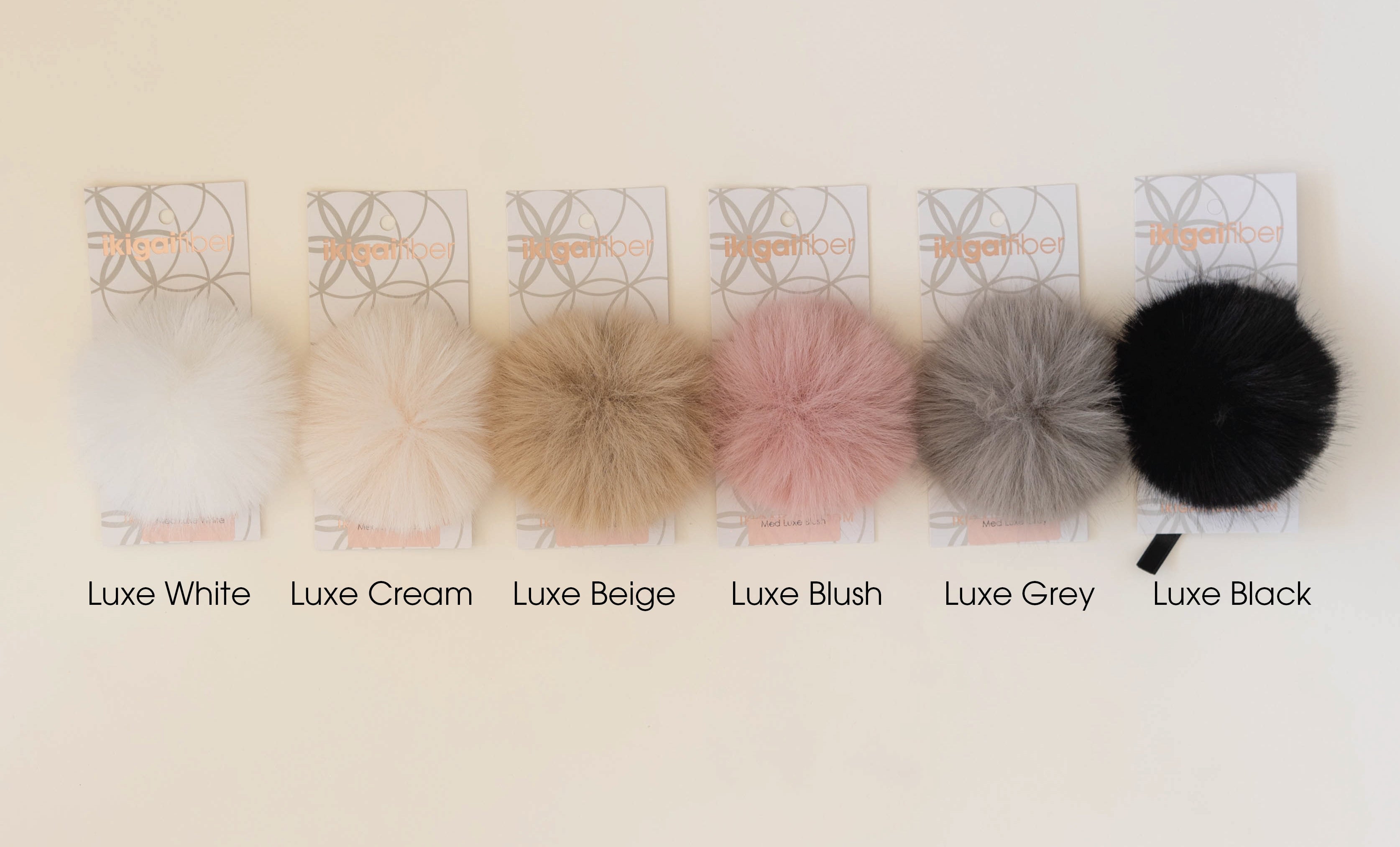 Wholesale Poms: Faux Luxe Poms - Discontinued Sizes