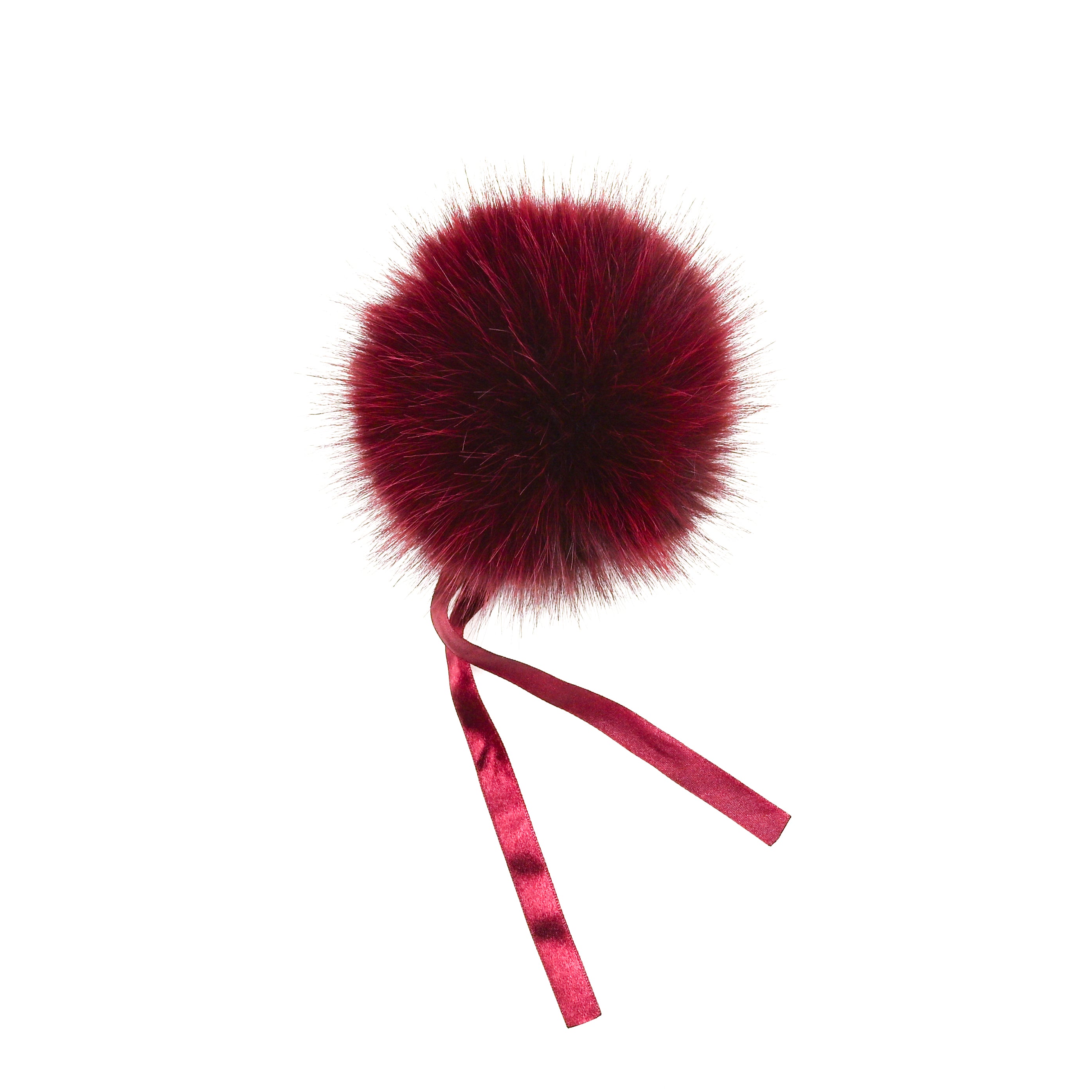 Faux Fur Pom Poms