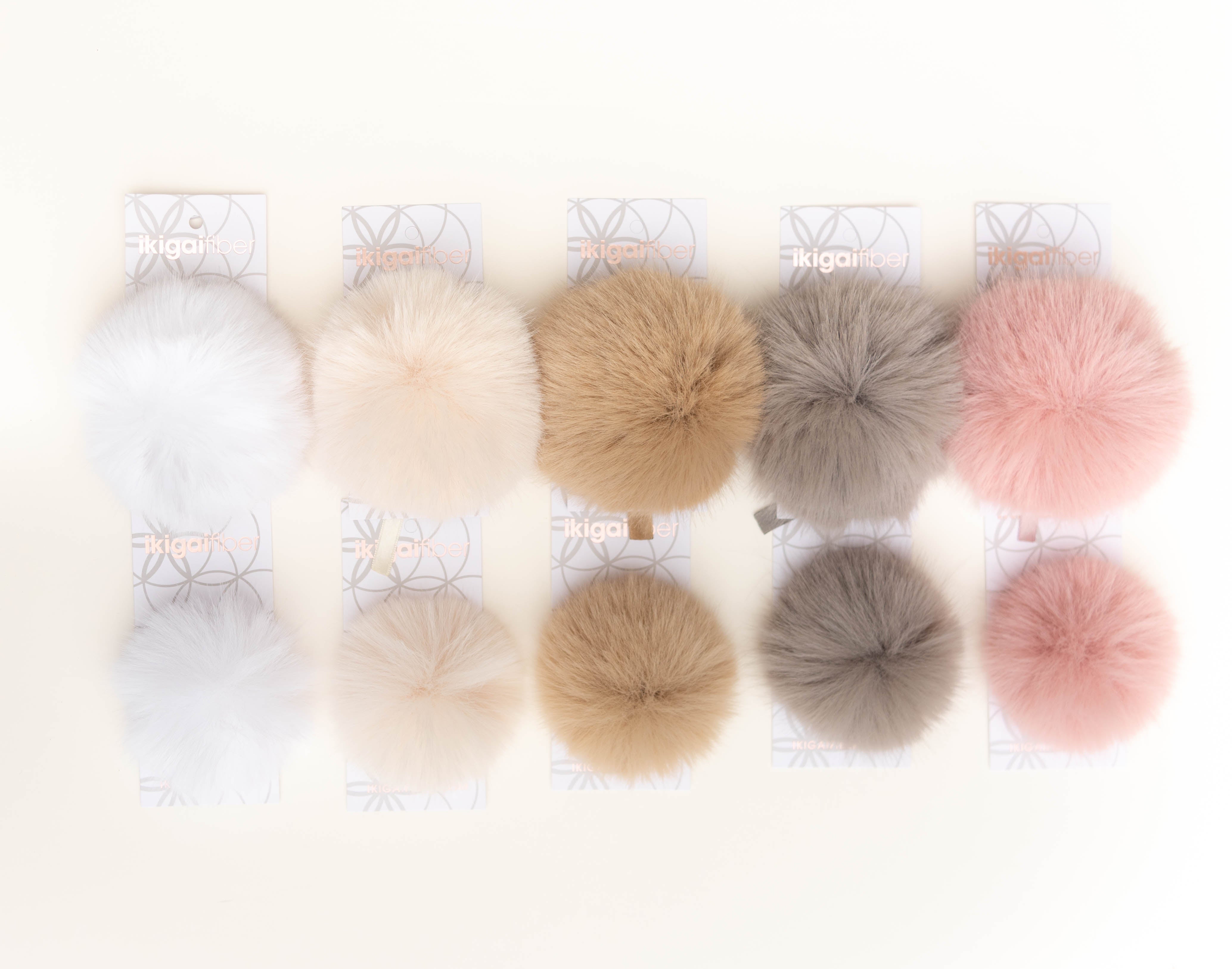 Wholesale Poms: Faux Luxe Poms - Discontinued Sizes