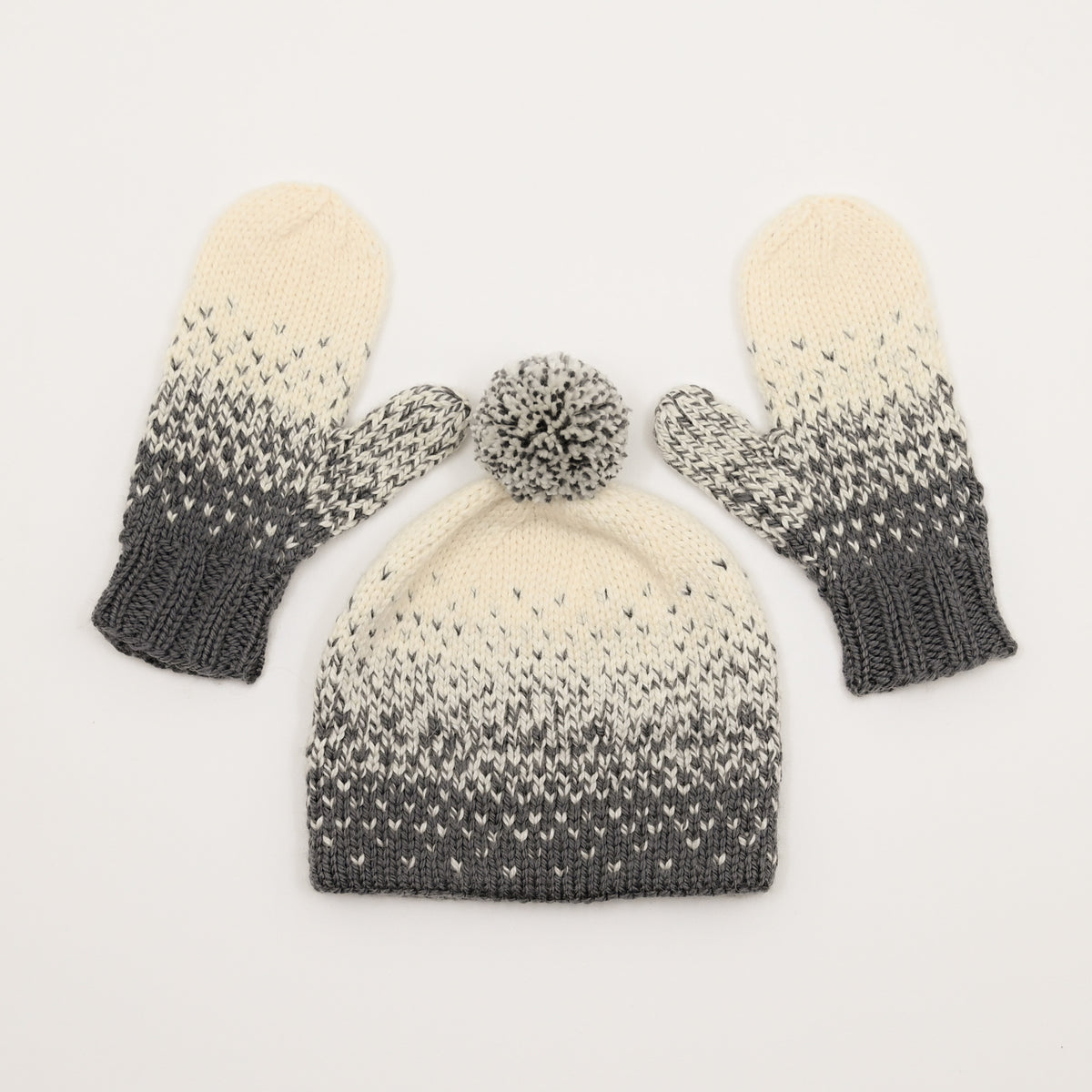A. Opie Designs - Elements Fade Hat & Mittens Knitting Kit