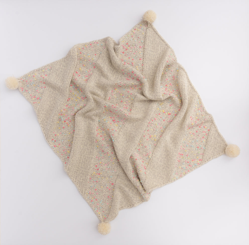 Tama Blanket Knitting Kit - Small