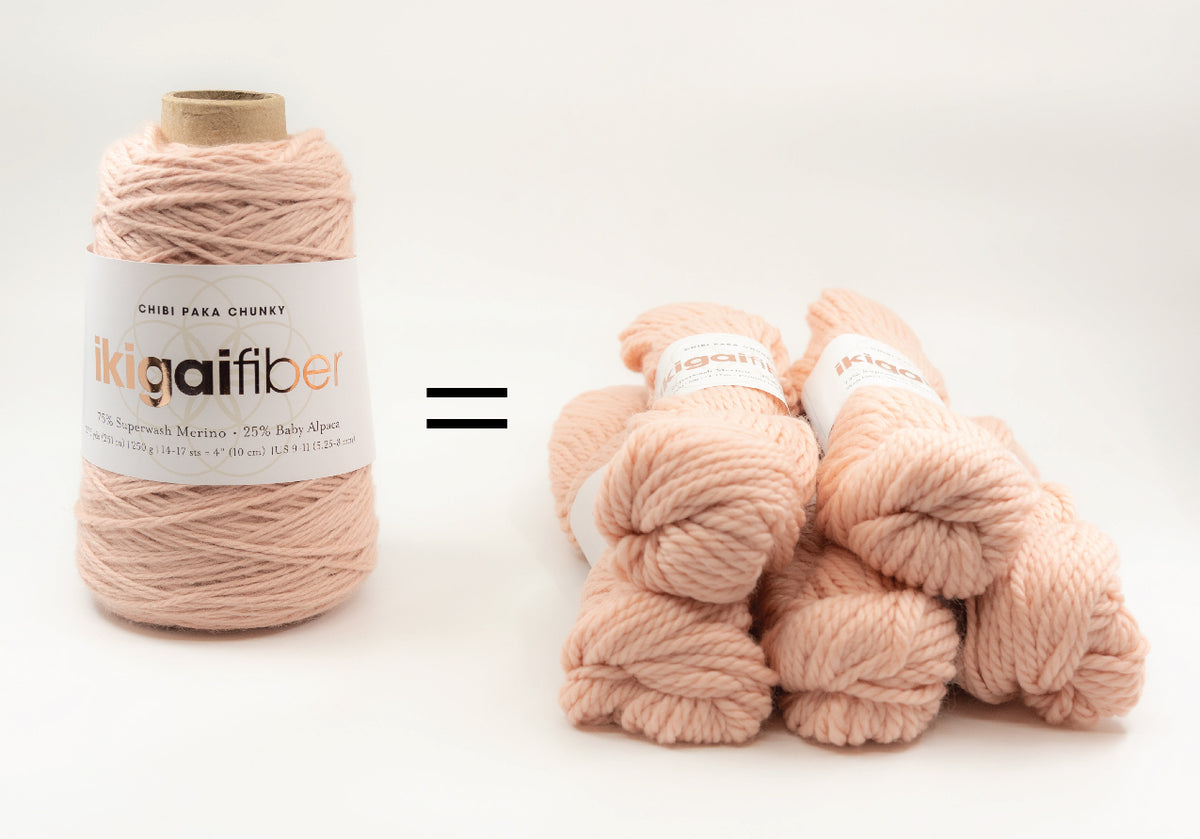 Wholesale Fiber: Chibi Paka Chunky Yarn (250 g cones)