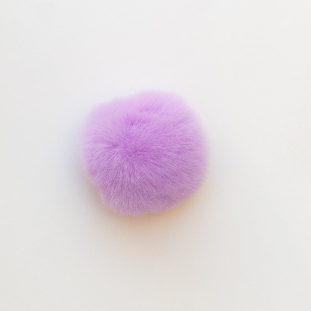 Wholesale Poms: Faux Fur Mini Poms (4 poms/order)