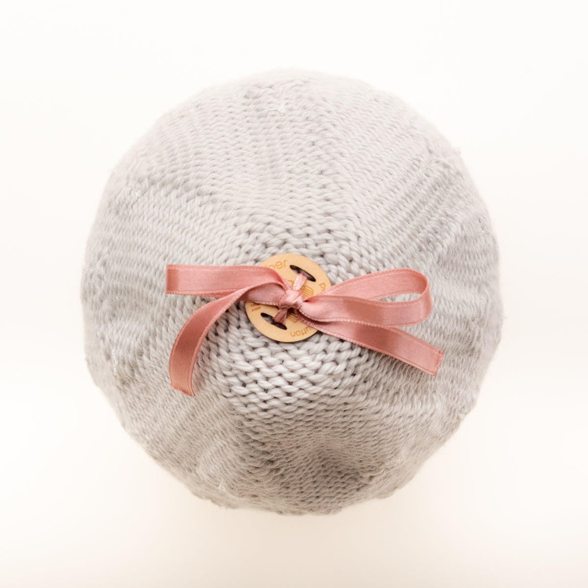 Wholesale Notions: Wood Pom-Pom Buttons (10 pieces)