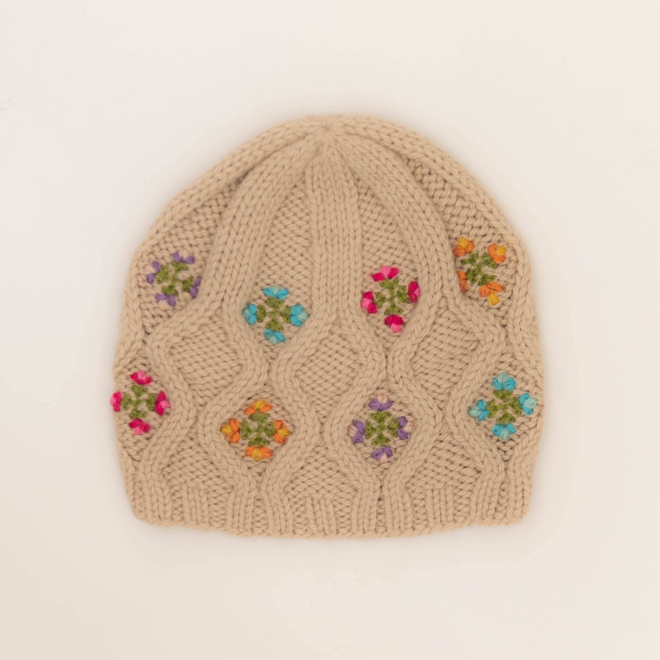 Scandi Flowers Stick & Stitch Embroidery Pattern