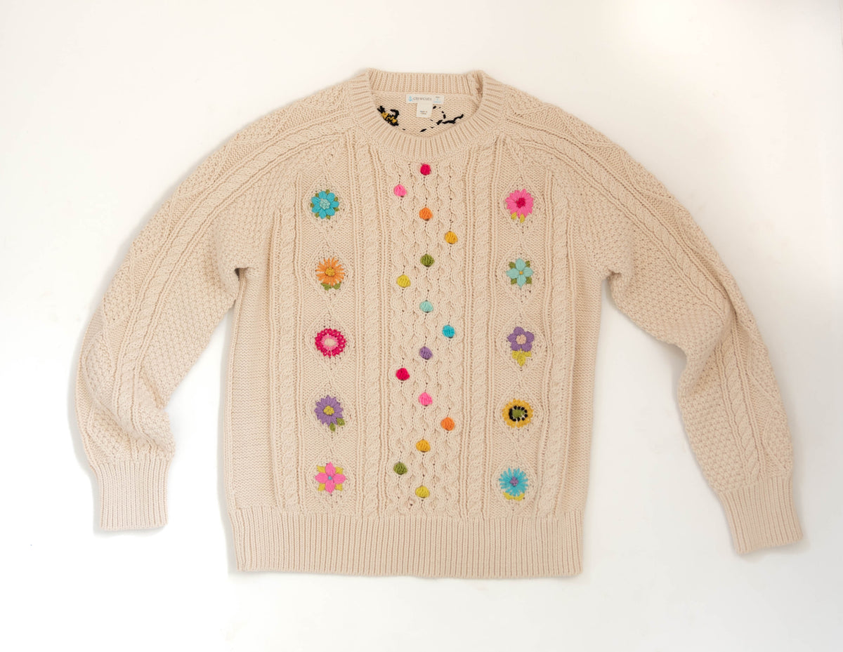 Wholesale Pattern: Stick & Stitch Embroidery Pattern - Scandi Flowers (5-10 Patterns)