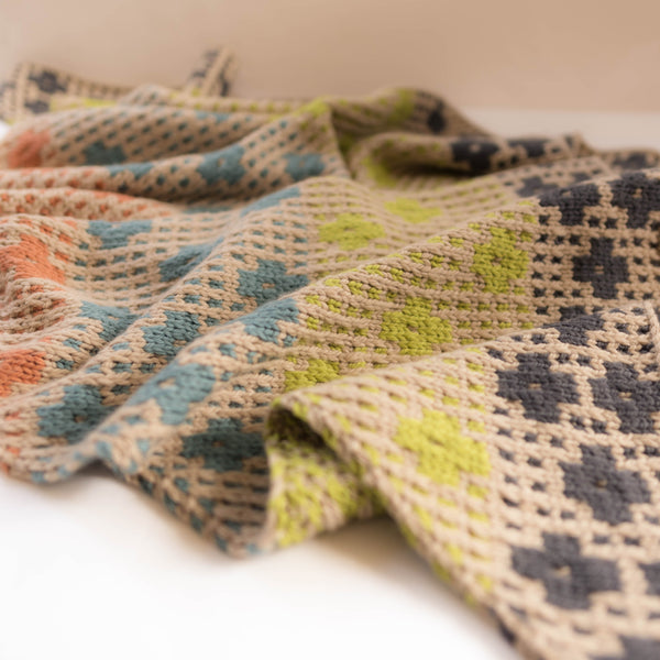 Pressed Flowers Shawl