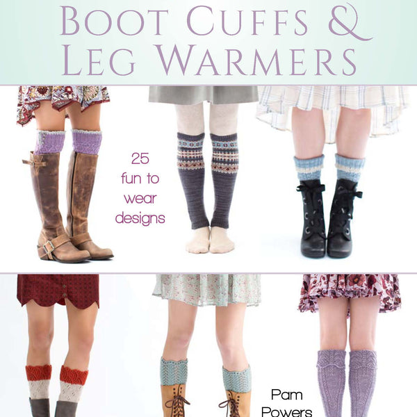 New Book Release!  D-T-I Knitted Boot Cuffs & Leg Warmers