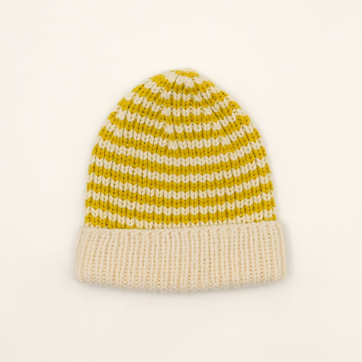 Striped Ribeanie Hat Knitting Kit