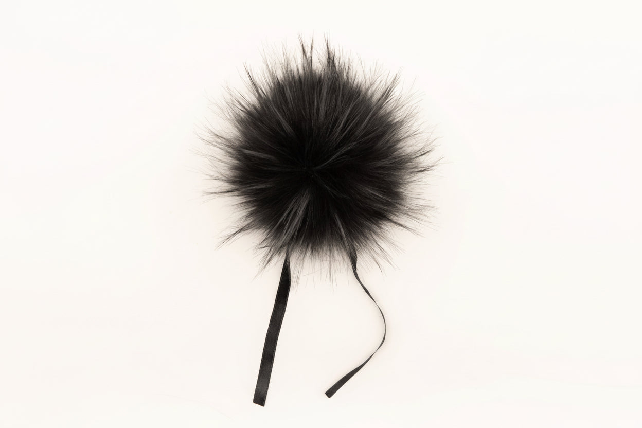 Wholesale Poms: Faux Fur Pom Poms - (2 poms/order)
