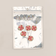 Load image into Gallery viewer, Wholesale Notions: Embroidered Buttons (3 packs of 5 buttons)