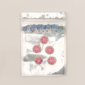Wholesale Notions: Embroidered Buttons (3 packs of 5 buttons)