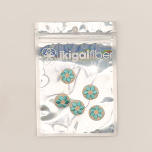 Wholesale Notions: Embroidered Buttons (3 packs of 5 buttons)