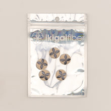 Load image into Gallery viewer, Wholesale Notions: Embroidered Buttons (3 packs of 5 buttons)