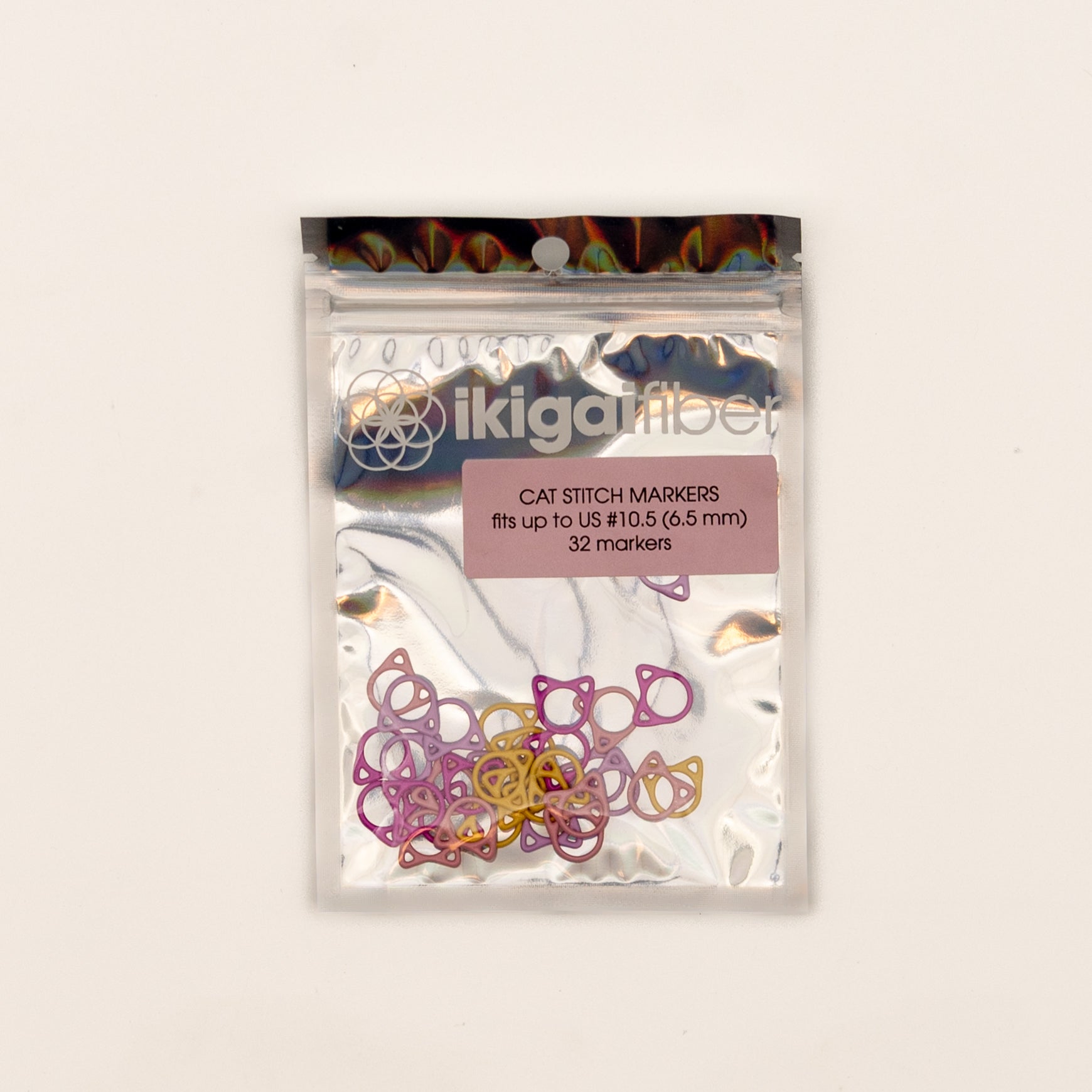 Wholesale Notions: Cat Stitch Markers (3 packs)