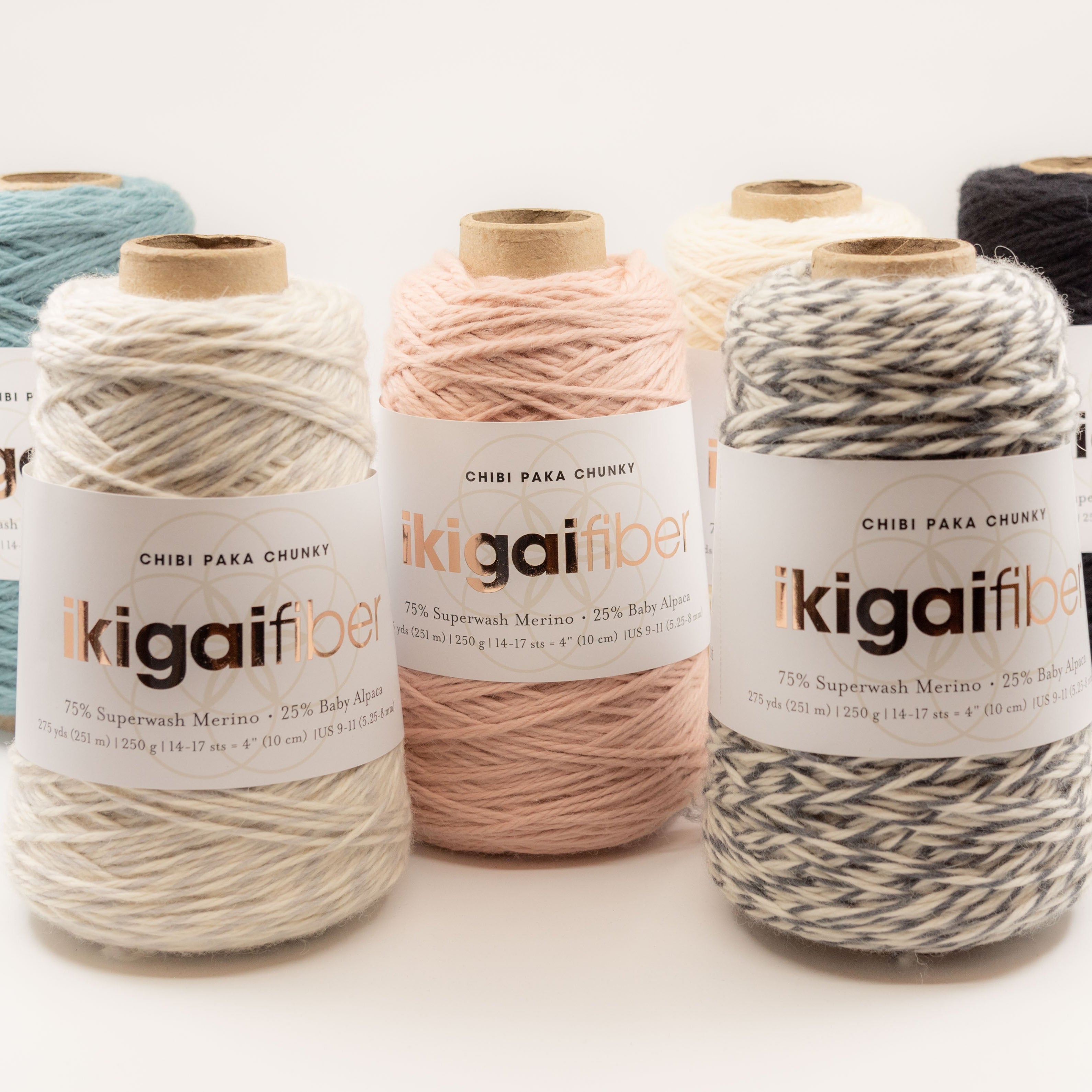 Yarn - Chibi Paka Chunky (250 g cones)