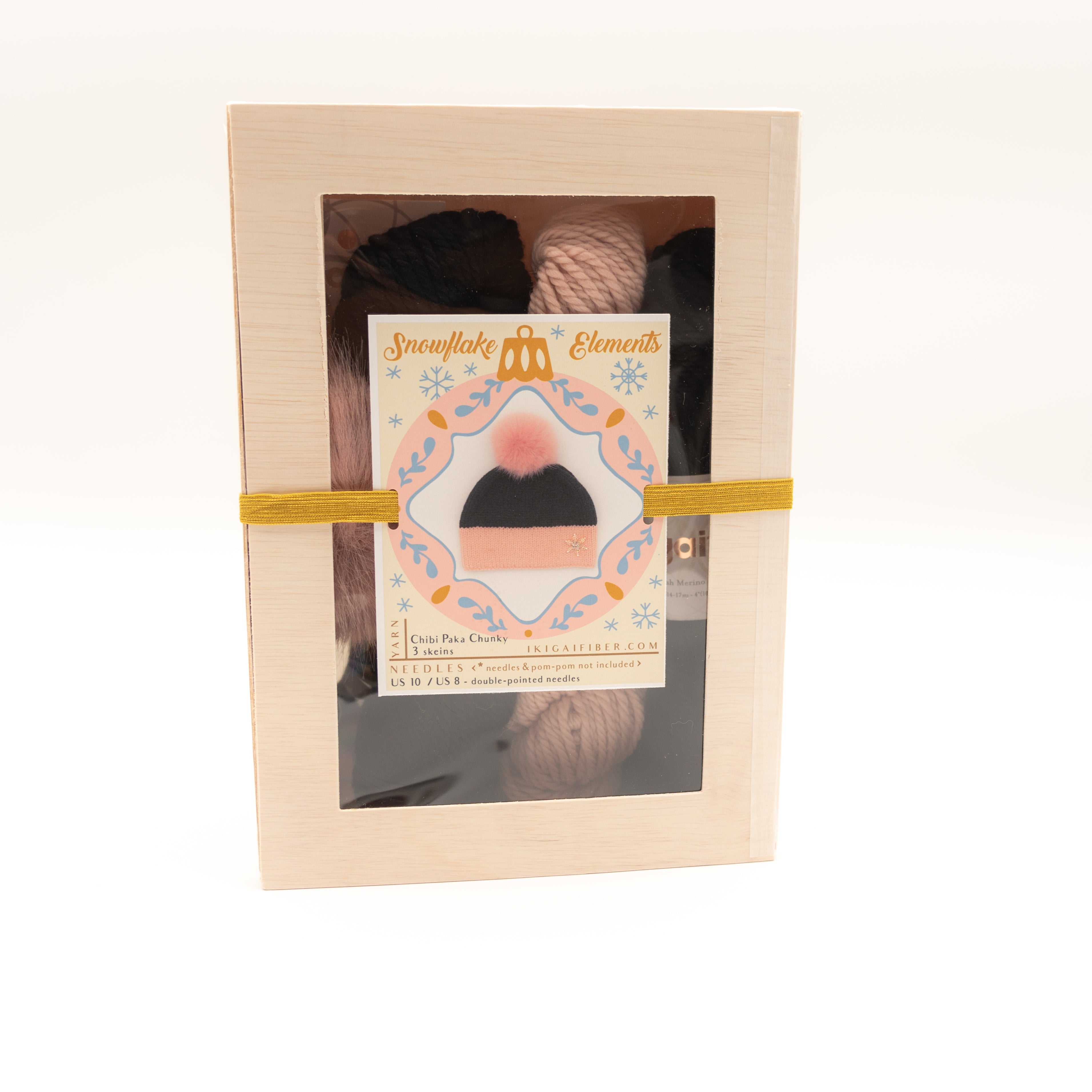 A. Opie Designs - Snowflake Elements Hat Knitting Kit