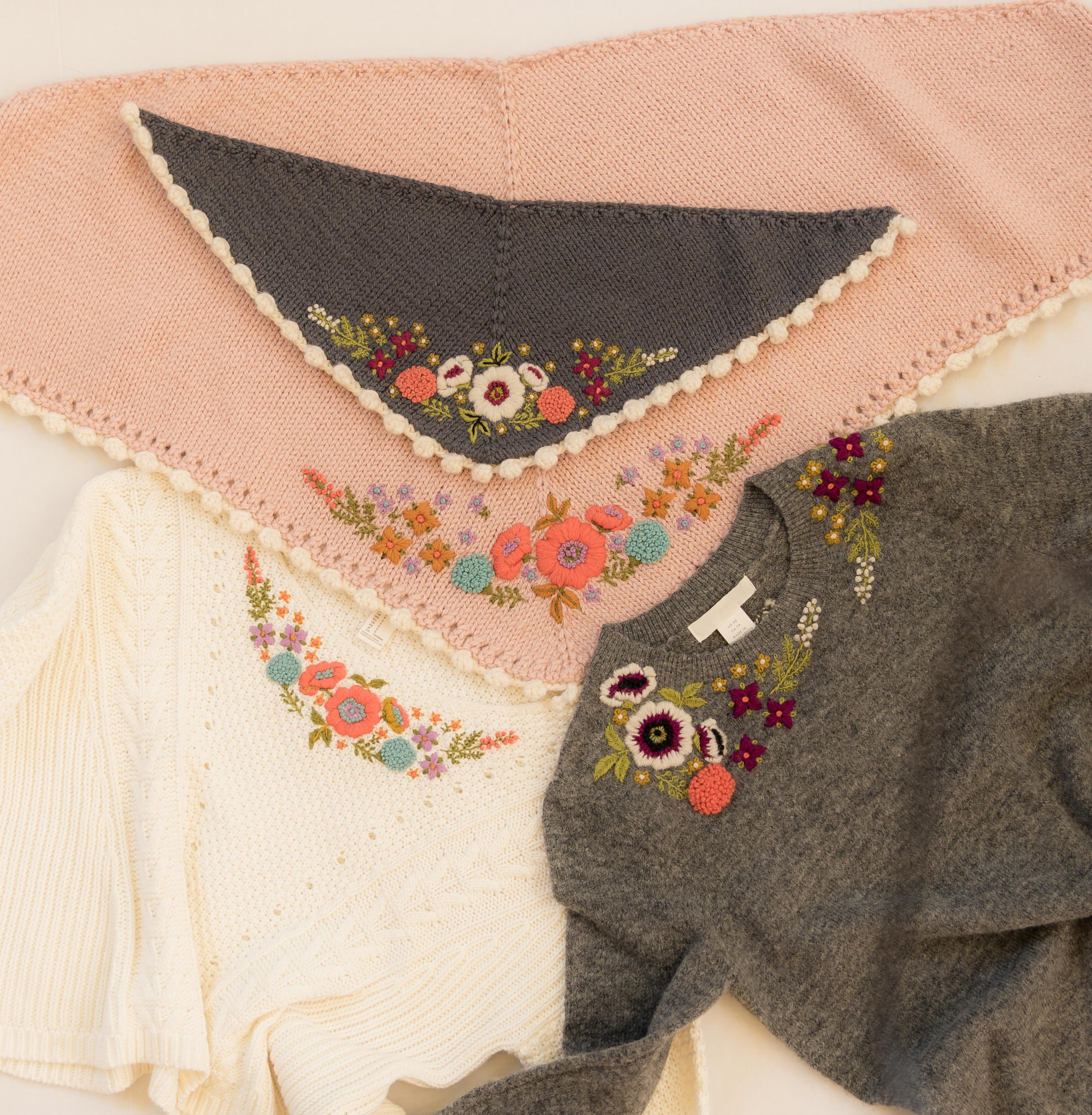 Fleurish Stick & Stitch Embroidery Pattern