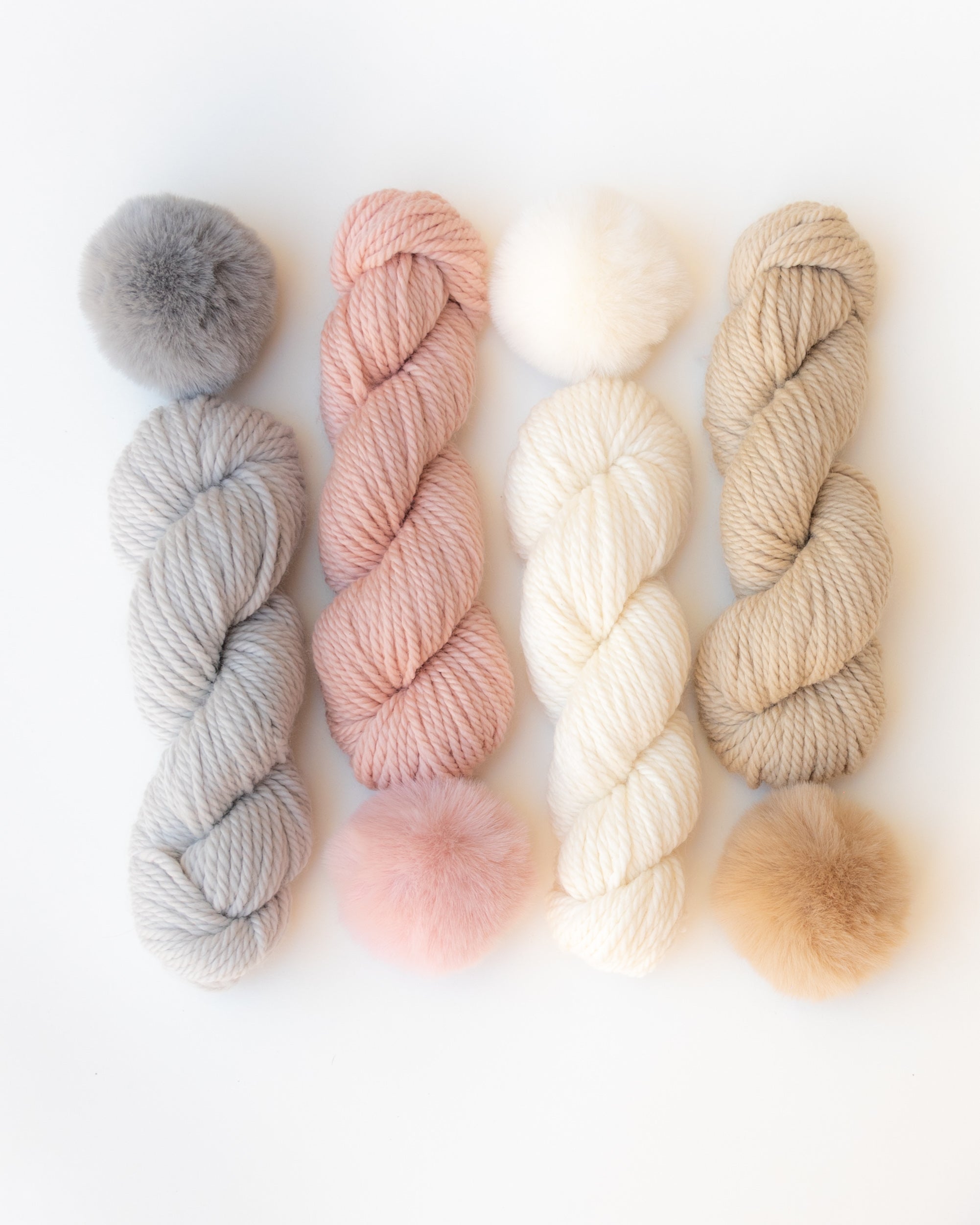 Mini Pom-Poms - Faux