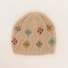 Load image into Gallery viewer, Cottage Garden Hat Knitting Kit and Embroidery Bundle