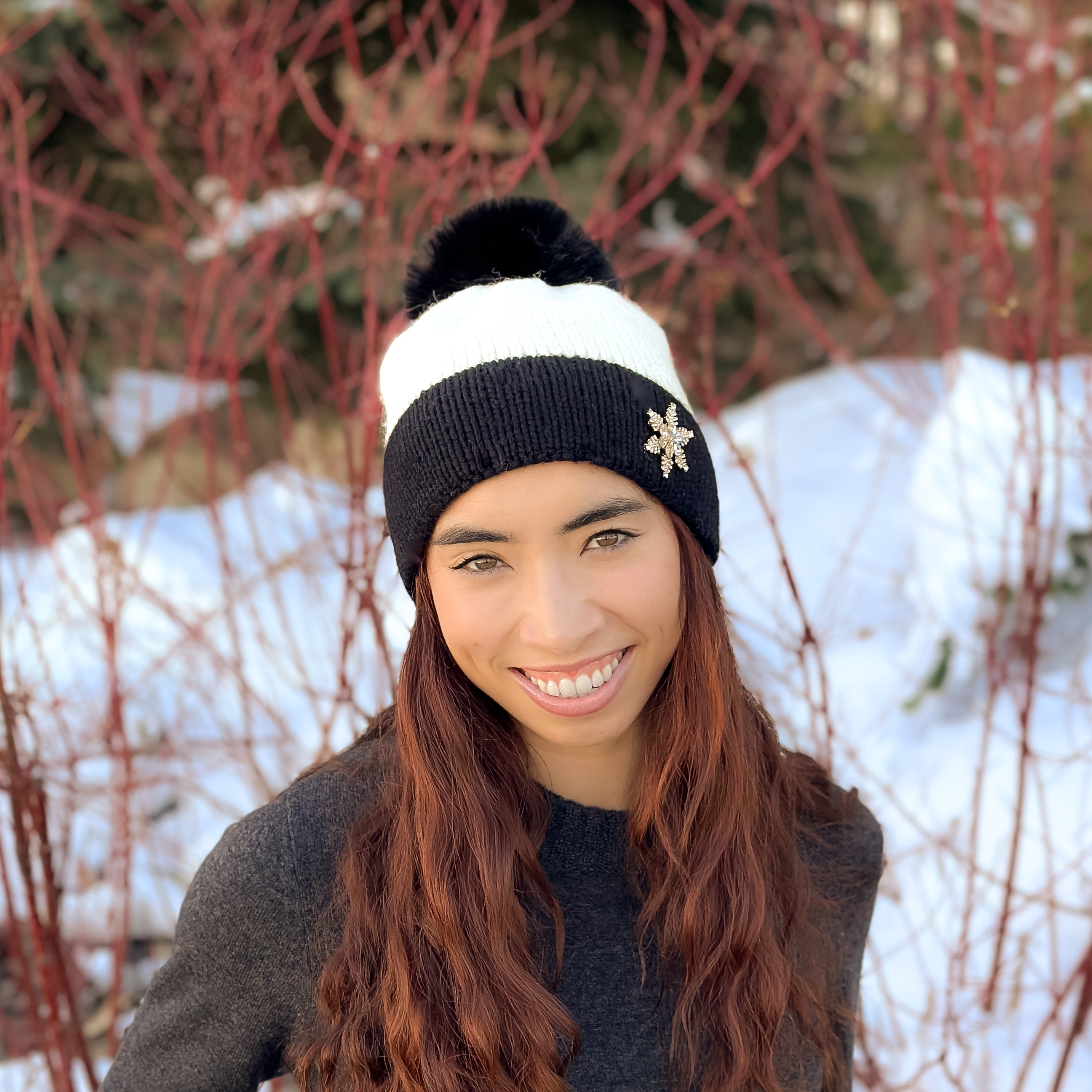 A. Opie Designs - Snowflake Elements Hat Knitting Kit