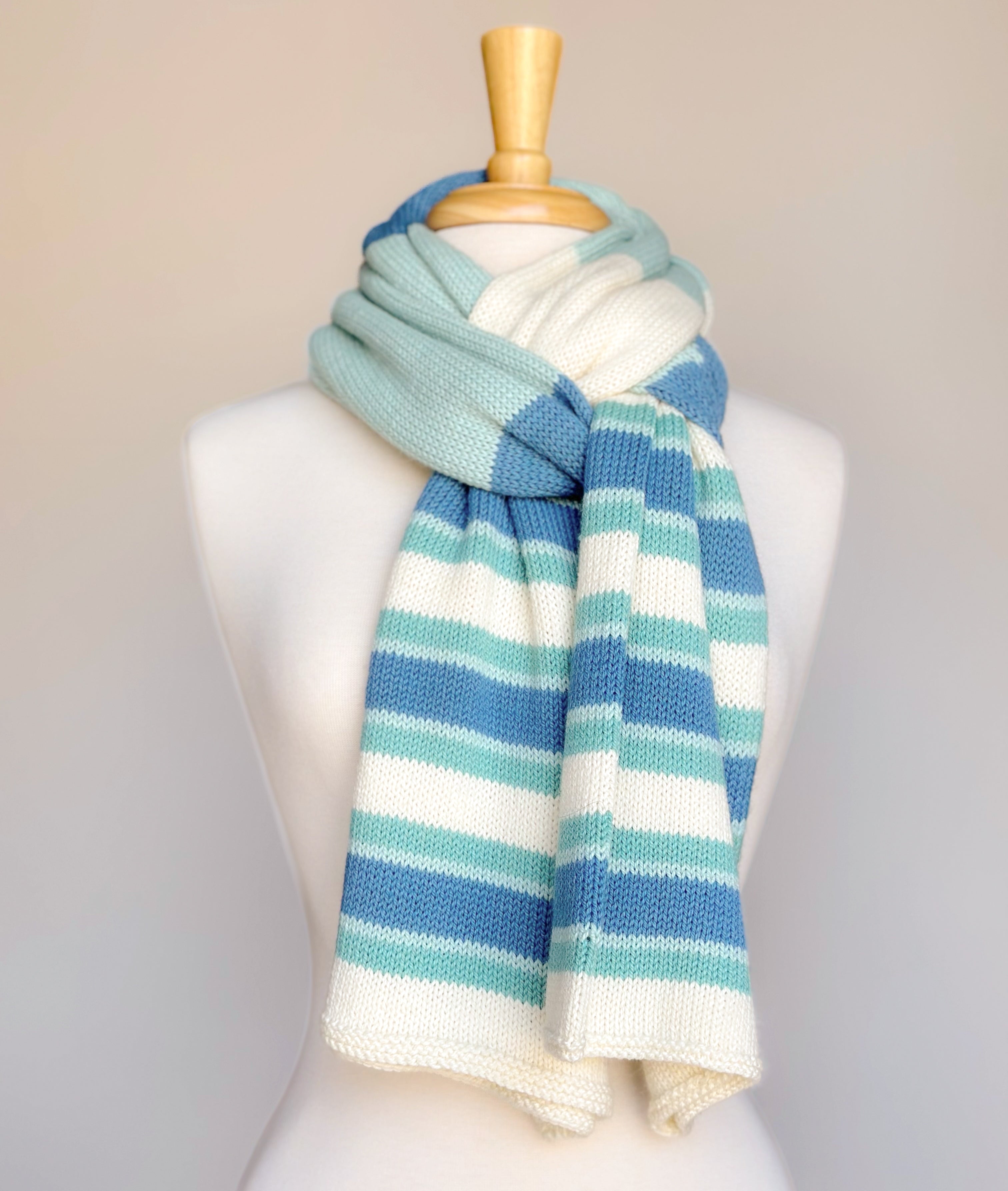 A. Opie Designs - Striped Elements Scarf and Hat 2.0 Knitting Kit