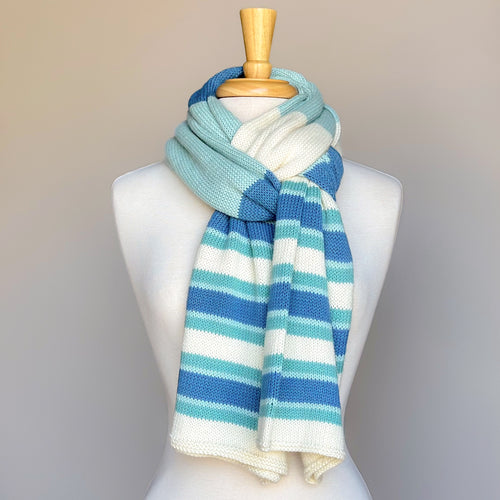 A. Opie Designs - Striped Elements Scarf and Hat 2.0