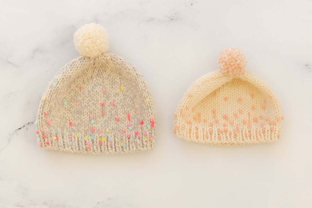 Tama Large Blanket & Baby Hat Knitting Kit