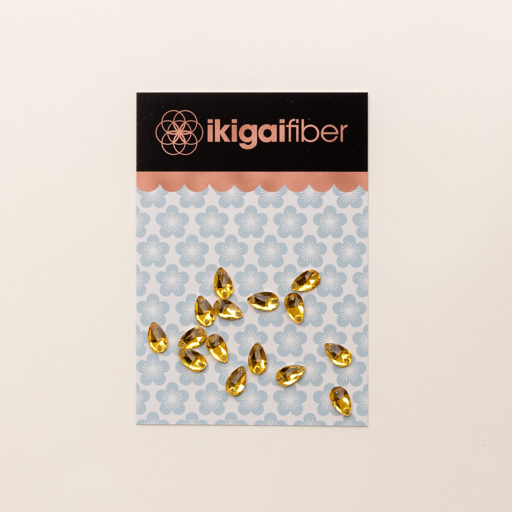 Sew-On Tear Drop Crystals