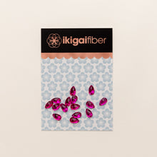 Load image into Gallery viewer, Sew-On Tear Drop Crystals