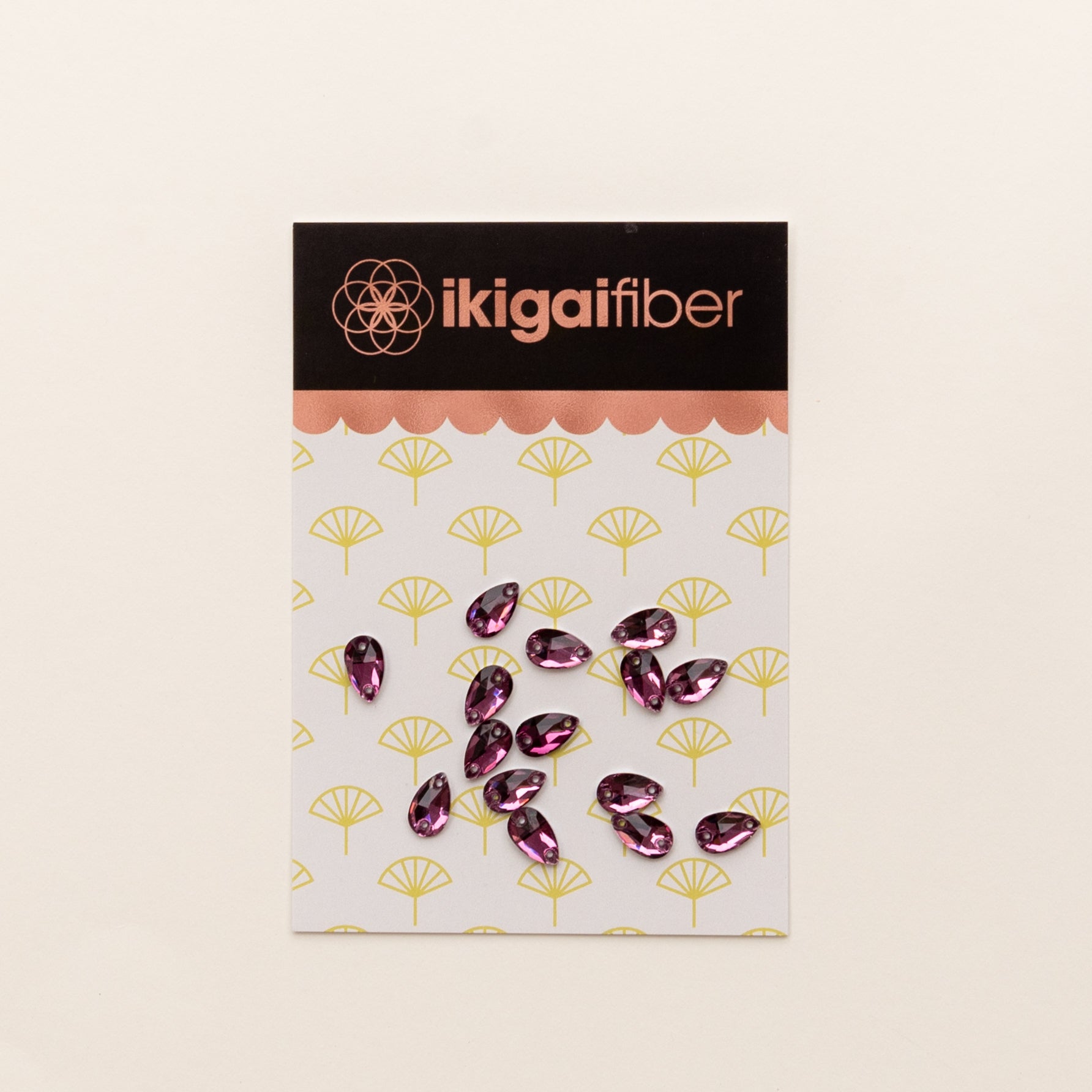 Sew-On Tear Drop Crystals