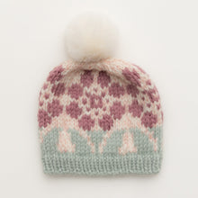 Load image into Gallery viewer, Tussie Mussie Hat Knitting Kit