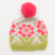 Load image into Gallery viewer, Tussie Mussie Hat Knitting Kit