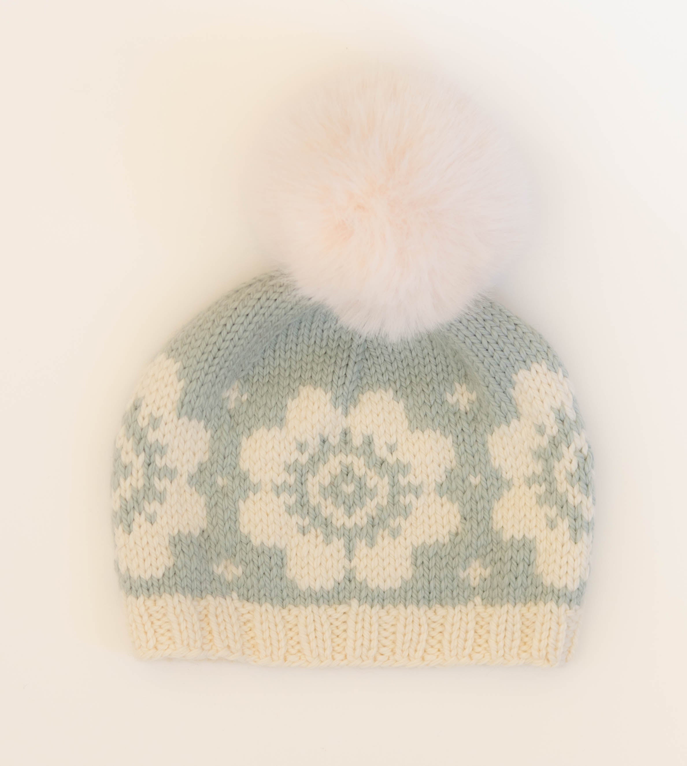 Zinnia Hat Knitting Kit