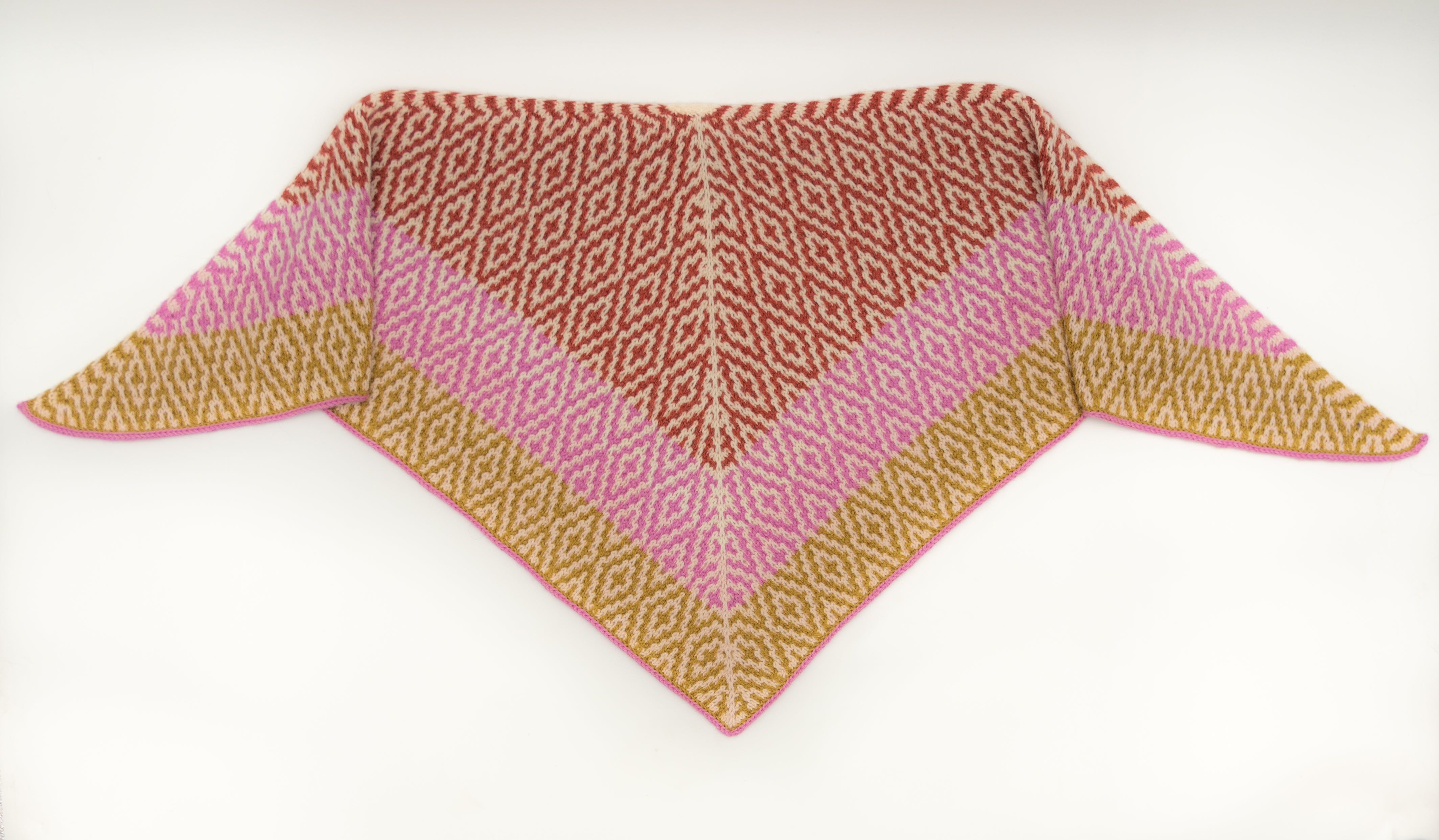 Adobe Mosaic Kerchief Knitting Kit (Medium)