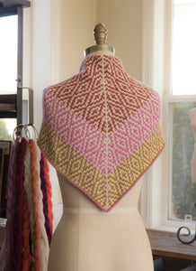 Adobe Mosaic Kerchief Knitting Kit (Medium)