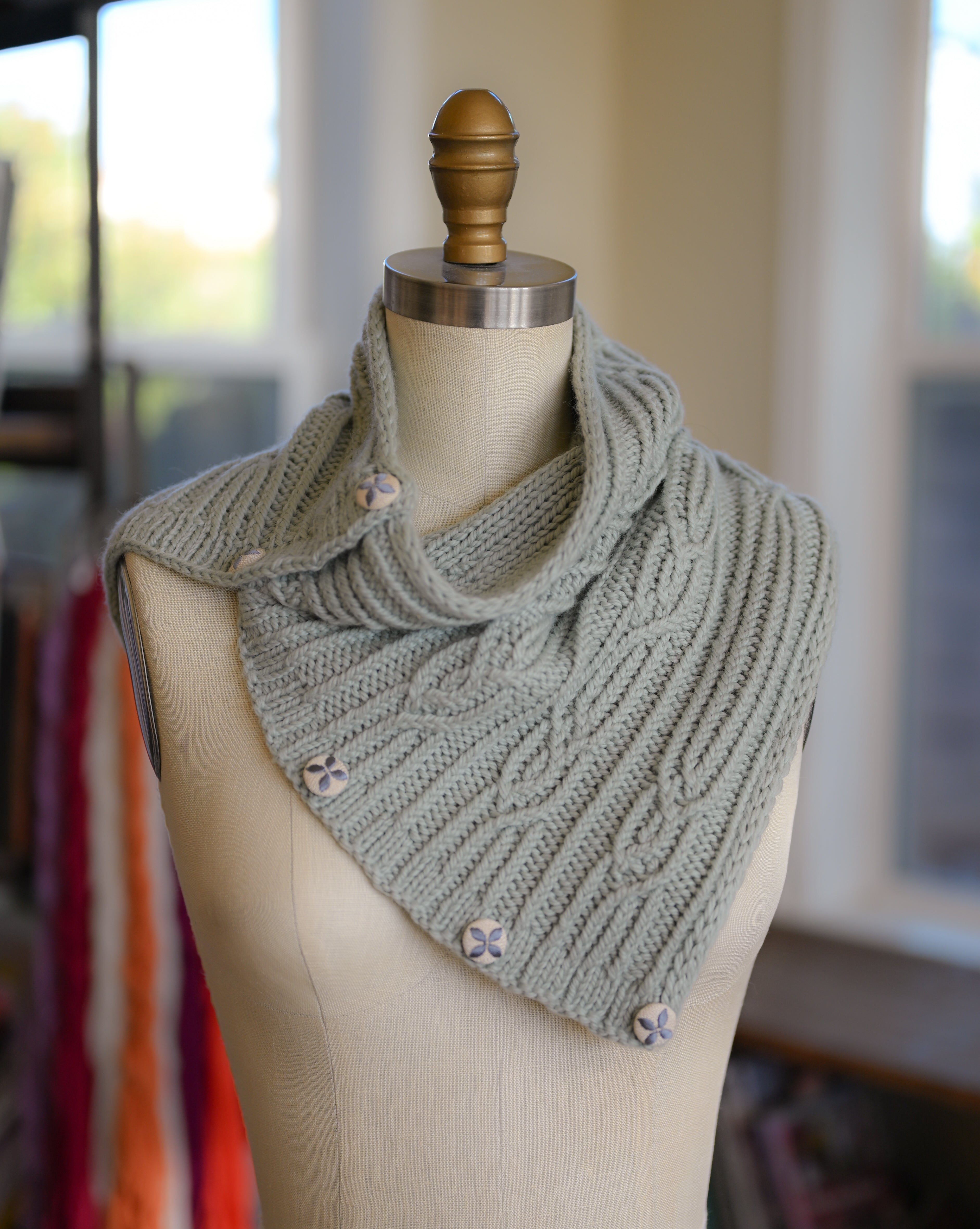 A. Opie Designs - Athens Cowl Knitting Kit