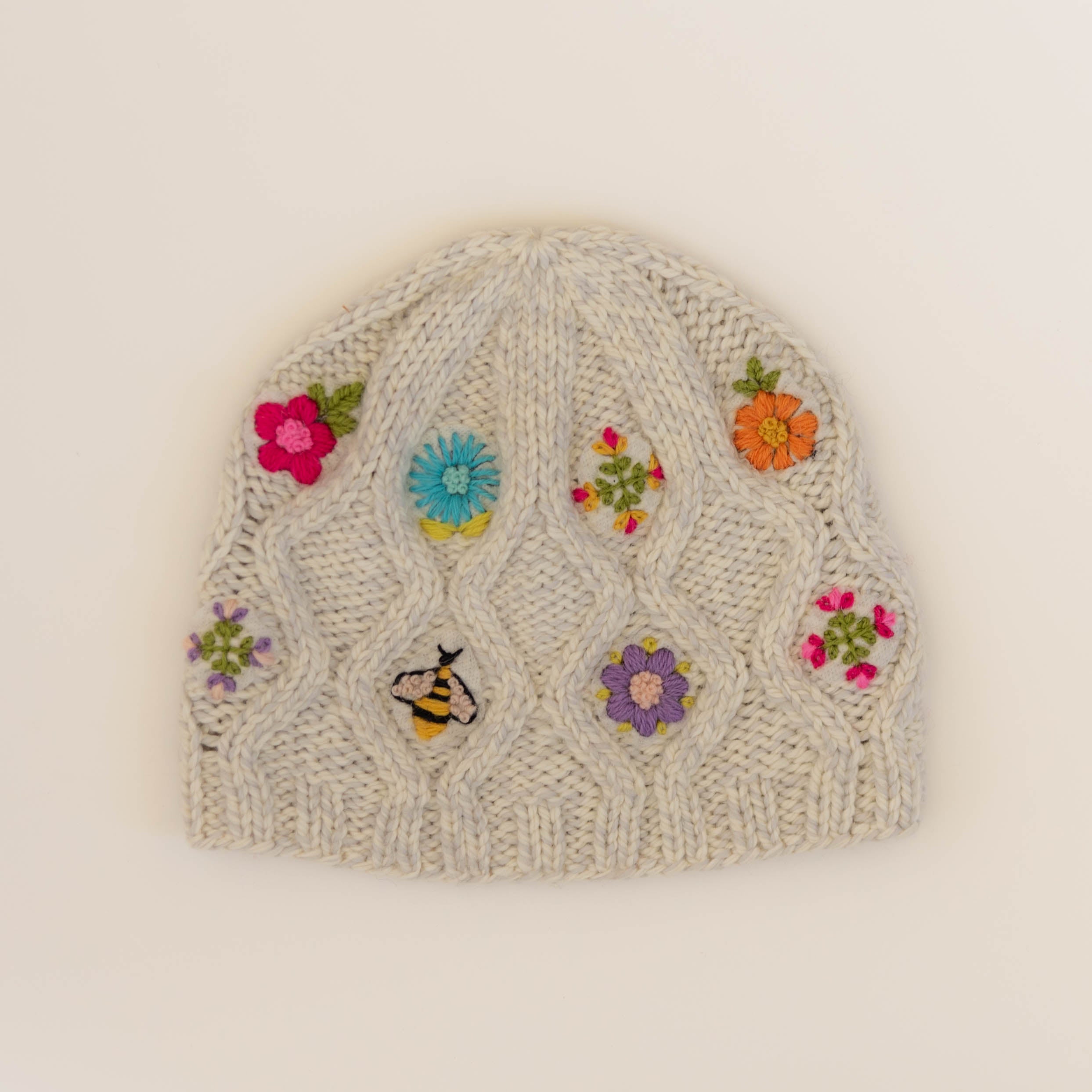 Cottage Garden Hat Knitting Kit