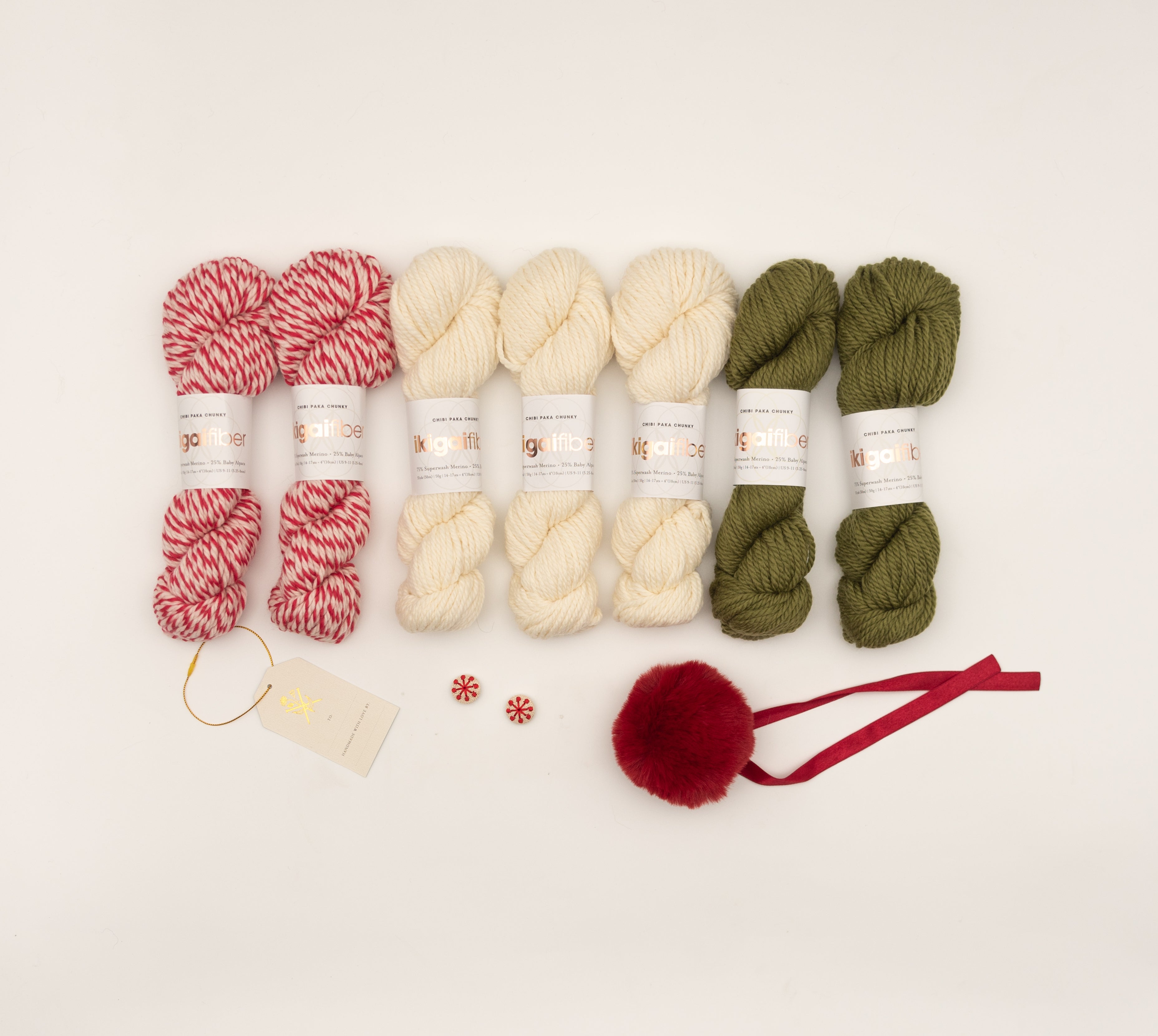 Festive Doug - Tree Trimmings Knitting Kit