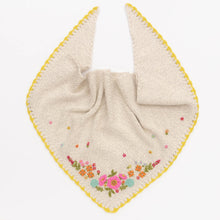 Load image into Gallery viewer, Fleurish Shawlette Knitting Kit and Embroidery Bundle