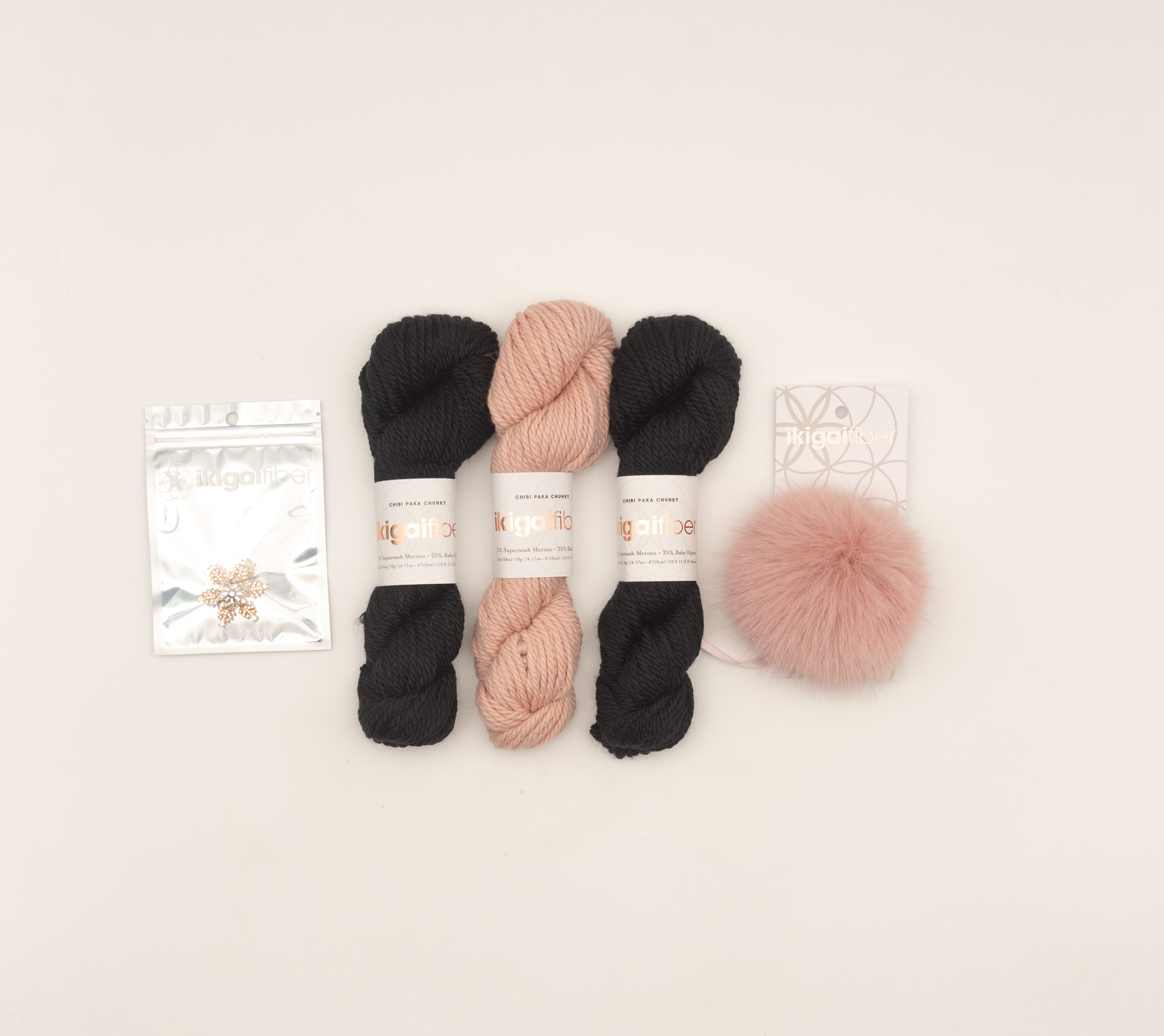 A. Opie Designs - Snowflake Elements Hat Knitting Kit