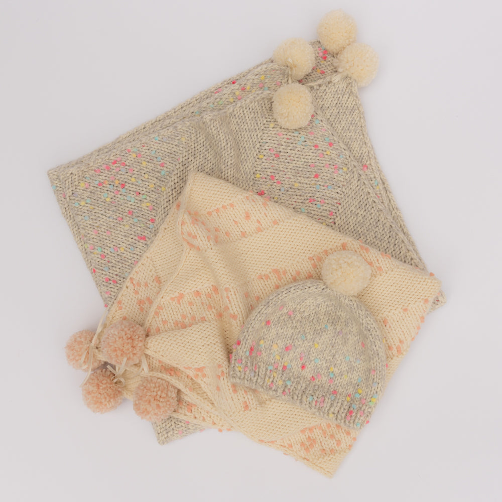 Tama Blanket Knitting Kit - Small